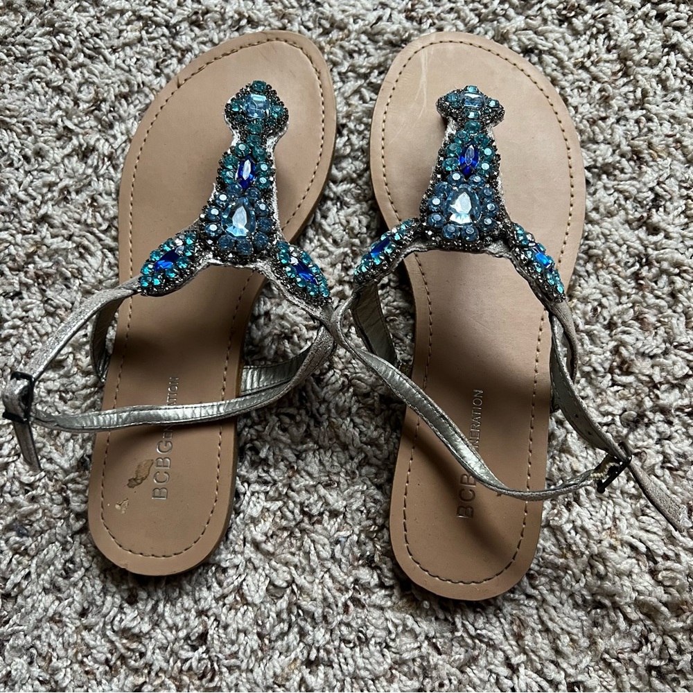 EUC Sparkly Sandals